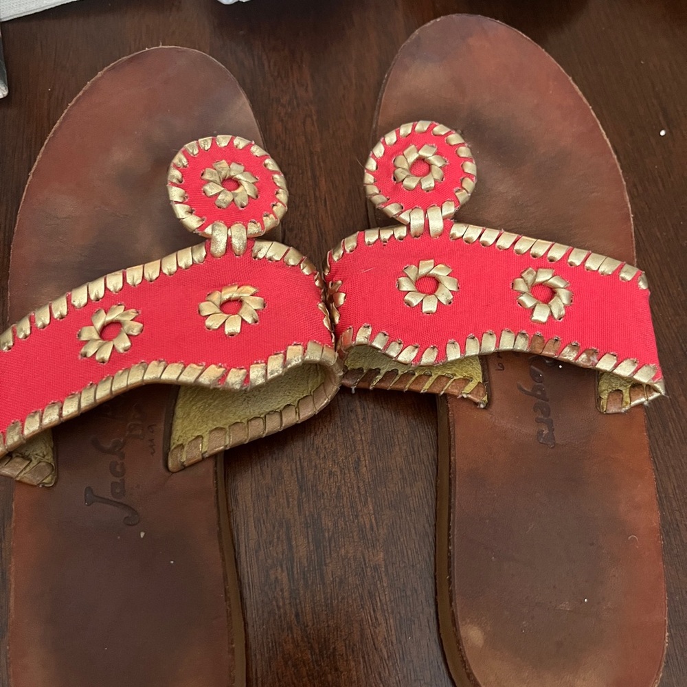 Jack Rogers flip flops